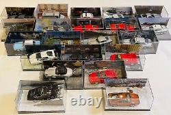 007 JAMES BOND Complete 143 BOXED CAR / VEHICLE MODEL Collection! 21 items