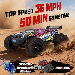 116 4WD Brushless Rc Cars, 70+Km/H(Peak) High Speed? Remote Car, RC Trucks 4X4