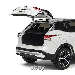 118 2023 Nissan Qashqai Die-cast Car 3 Colors Paudi Car Miniature Toy Kids Gif