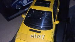 118 BMW M3 E46 AutoArt Coupe Yellow Diecast Car Model Car Toy Car