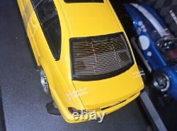 118 BMW M3 E46 AutoArt Coupe Yellow Diecast Car Model Car Toy Car