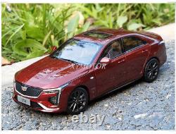 118 Cadillac CT4 2021 Diecast Model Car vehicle Gift Red Toys Hobby Display