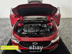 118 Chang'an MAZDA CX-30 Diecast Car Model Car Gifts Collection Display Red