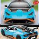 118 Huracan Sto Alloy Model Diecast Sports Car Metal Toy Vehicles Kids New Gift