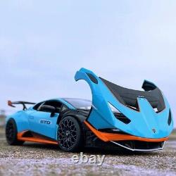 118 HURACAN STO Alloy Model Diecast Sports Car Metal Toy Vehicles Kids NEW Gift