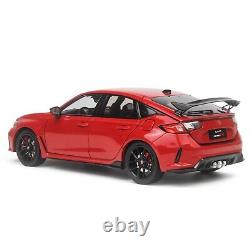118 Honda Civic Type-R FL5 Red Diecast Model Car Collectibles Gift Toy Series