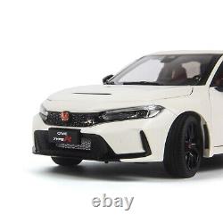 118 Honda Civic Type-R FL5 White Diecast Model Car Collectibles Gift Toy Series