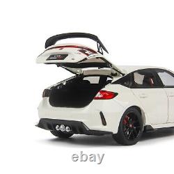 118 Honda Civic Type-R FL5 White Diecast Model Car Collectibles Gift Toy Series