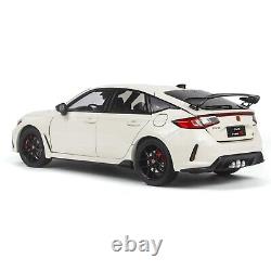 118 Honda Civic Type-R FL5 White Diecast Model Car Collectibles Gift Toy Series