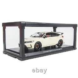 118 Honda Civic Type-R FL5 White Diecast Model Car Collectibles Gift Toy Series