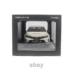 118 Honda Civic Type-R FL5 White Diecast Model Car Collectibles Gift Toy Series