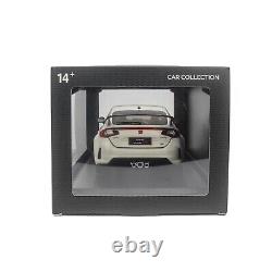 118 Honda Civic Type-R FL5 White Diecast Model Car Collectibles Gift Toy Series