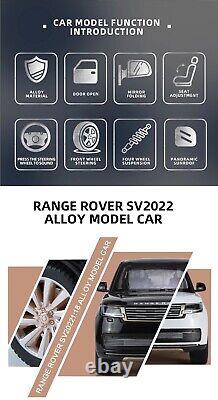 118 Land Rover Range Rover Vogue Diecast Vehicle Model Car Toy Collection Gift