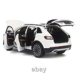 118 Lincoln Nautilus White Diecast Model Car Collect Gift Children Toy Series
