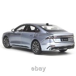 118 Lincoln Z Silver Diecast Model Car Collect Gifts Children Toy Series