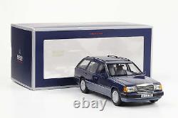 118 Mercedes-Benz 300D T Model S124 124 1990 Nautical Blue Metallic Norev Limi