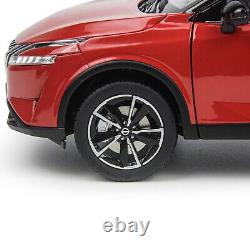 118 Nissan Qashqai 2023 Red Diecast Model Car Collectibles Gift Toy Series