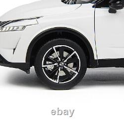 118 Nissan Qashqai White 2023 Diecast Car Model Collectibles Gift Toy Series