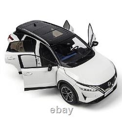 118 Nissan Qashqai White 2023 Diecast Car Model Collectibles Gift Toy Series