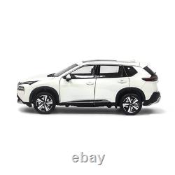 118 Paudi Nissan X-Trail 2022 White Diecast Model Car Collect Gifts