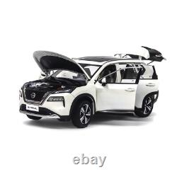 118 Paudi Nissan X-Trail 2022 White Diecast Model Car Collect Gifts