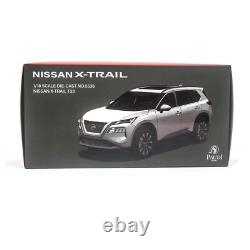 118 Paudi Nissan X-Trail 2022 White Diecast Model Car Collect Gifts