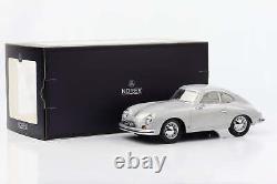 118 Porsche 356 Coupe 1954 Silver Norev