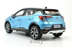 118 Renault Captur 2020 Blue Diecast Miniature Model Car Metal Vehicle Toy