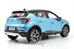 118 Renault Captur 2020 Blue Diecast Miniature Model Car Metal Vehicle Toy