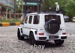 118 Scale Almost Real Mercedes-Benz BRABUS G800 2020 Diecast Model Car White