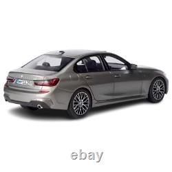 118 Scale BMW 330i 2019 Gray Diecast Model Car Collectibles Gift Toy Series