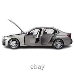 118 Scale BMW 330i 2019 Gray Diecast Model Car Collectibles Gift Toy Series
