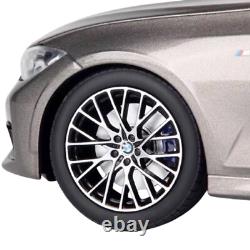 118 Scale BMW 330i 2019 Gray Diecast Model Car Collectibles Gift Toy Series