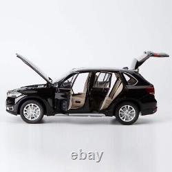 118 Scale BMW X5 F15 Black Diecast Model Car Collection Gift Children Toy