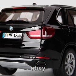 118 Scale BMW X5 F15 Black Diecast Model Car Collection Gift Children Toy