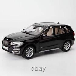 118 Scale BMW X5 F15 Black Diecast Model Car Collection Gift Children Toy