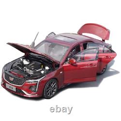 118 Scale Cadillac CT4 Red Diecast Model Car Paudi Toy Gift Collection