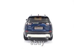 118 Scale Jeep Cherokee 2019Blue Diecast Model Car Collection Gift Children Toy