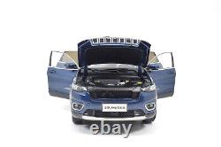 118 Scale Jeep Cherokee Blue Alloy Diecast Model Car Toy Vehicle Collection Kid