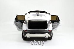118 Scale Jeep Cherokee White Alloy Diecast Model Car Toy Vehicle Collection