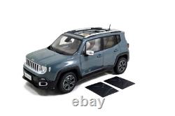 118 Scale Jeep Renegade Gray 2016 Model Car Toy Vehicle Collection Kids Gift