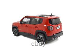 118 Scale Jeep Renegade Red 2016 Model Car Toy Vehicle Collection Kids Gift