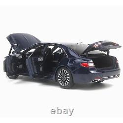 118 Scale Lincoln Continental Blue Diecast Model Car Paudi Toy Gift Collection