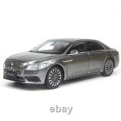 118 Scale Lincoln Continental Gray Diecast Model Car Paudi Toy Gift Collection