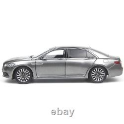 118 Scale Lincoln Continental Gray Diecast Model Car Paudi Toy Gift Collection