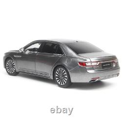 118 Scale Lincoln Continental Gray Diecast Model Car Paudi Toy Gift Collection