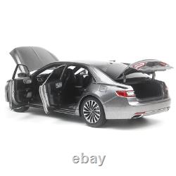 118 Scale Lincoln Continental Gray Diecast Model Car Paudi Toy Gift Collection