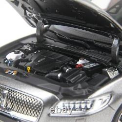 118 Scale Lincoln Continental Gray Diecast Model Car Paudi Toy Gift Collection