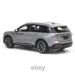 118 Scale Lincoln Nautilus Hybrid Gray Diecast Model Car Collectibles Gift Toy