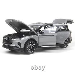 118 Scale Lincoln Nautilus Hybrid Gray Diecast Model Car Collectibles Gift Toy